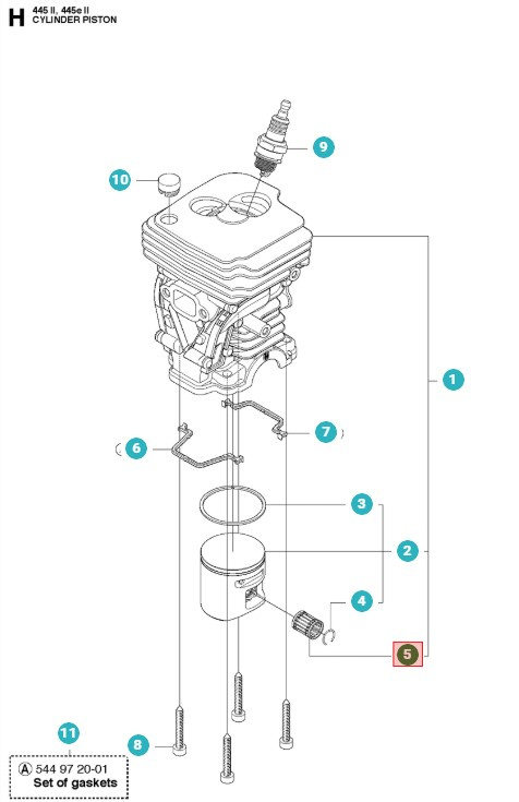 Stempelstift Leje 5032563-02
