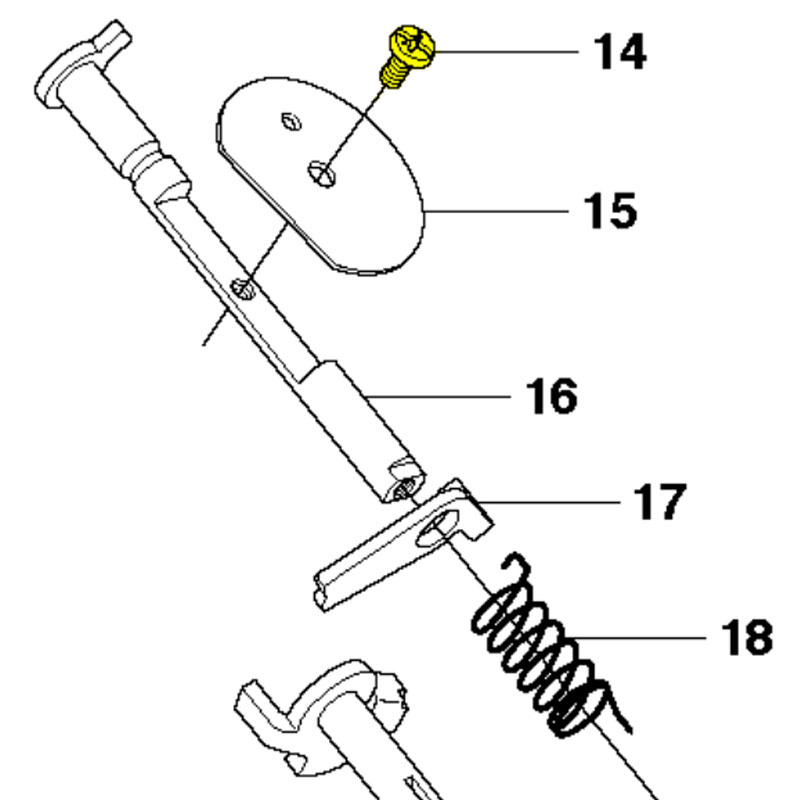 Skrue 503523601 5035236-01