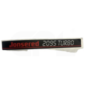 Mærkat Jonsered 2095 Turbo Mærkat Jonsered 2095 Turbo