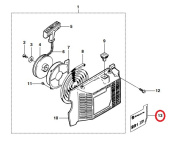 Mærkat 288 Xp 5037098-02 Mærkat 288 Xp 5037098-02