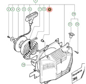Stikkontakt 5038420-01 Stikkontakt 5038420-01