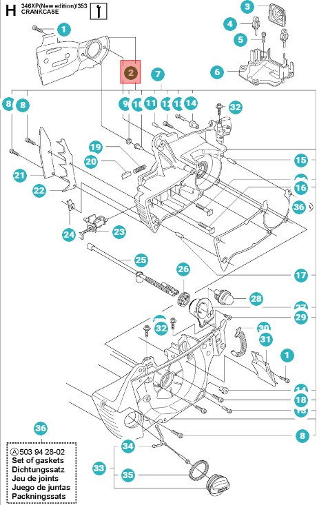 Kædestyreplade 503875601 5038756-01