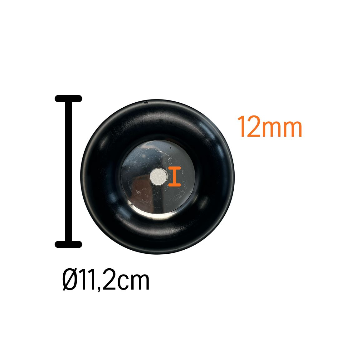 Støttekop Sort 503890101 5038901-01