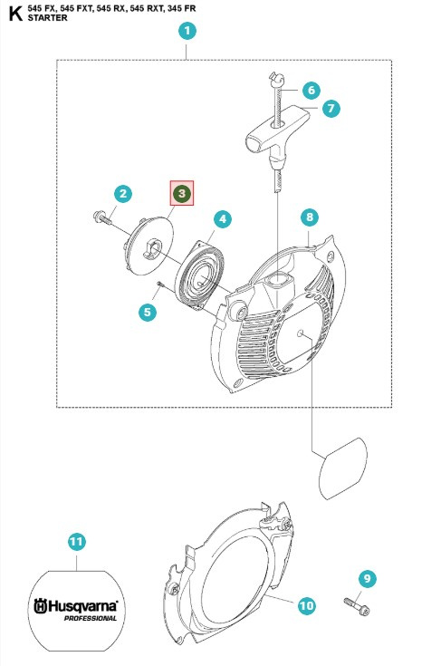 Liniehjul 503957301 5039573-01