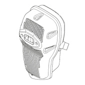 Lyddæmper 504037901 5040379-01 Lyddæmper 504037901 5040379-01