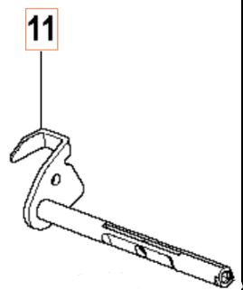 Aksel, Gashåndtag Assy