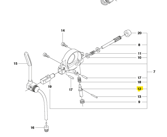 Justeringsskrue 5051570-01