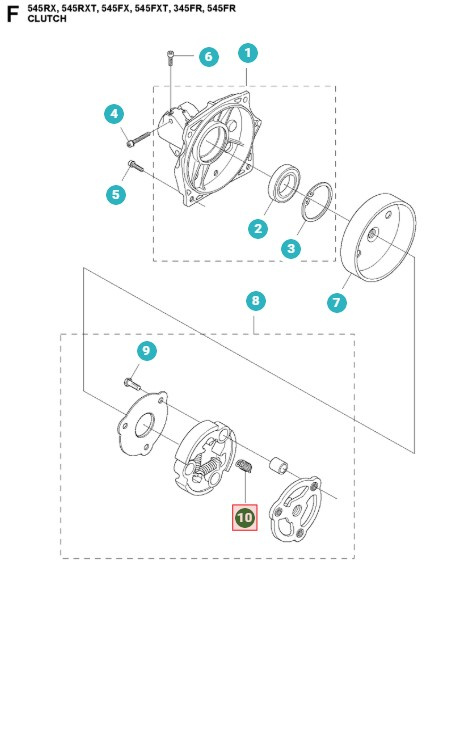 Koblingsfjeder 505435302 5054353-02