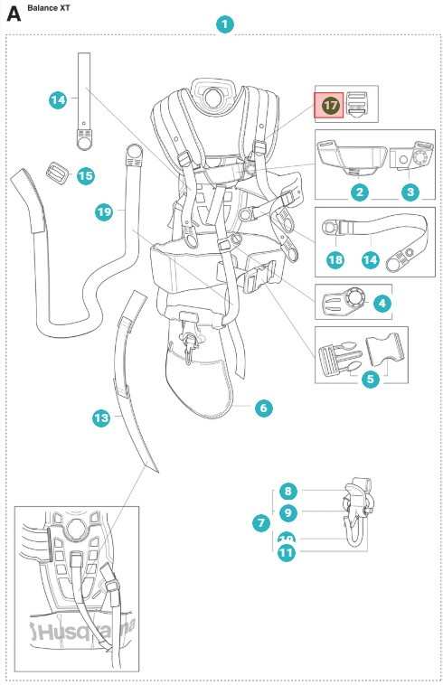 Spænde 505444601 5054446-01