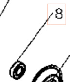 Kuglelejer 5055440-01 Kuglelejer 5055440-01