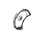 Rulle Med Nål Til Målebånd 5056973-43 Rulle Med Nål Til Målebånd 5056973-43