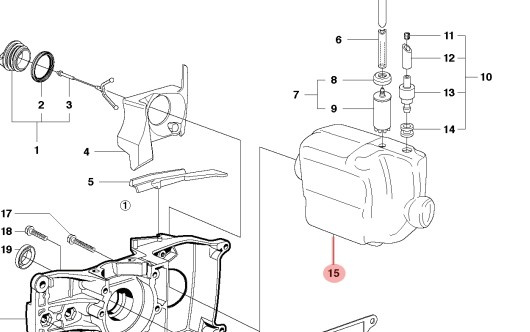 Tankenhed 5062561-01