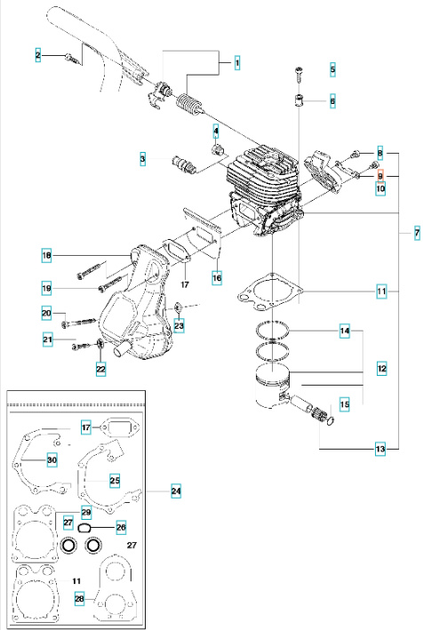 Beslag Indsugningsplade