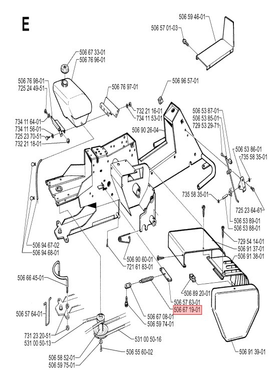 Styrende returfjeder