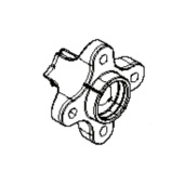 Nav, baghjul (inkl. bolt) Nav, baghjul (inkl. bolt)