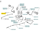 Bremsekabel Rider 13, 13 Bio, 850HST, 970HST Bioclip Bremsekabel Rider 13, 13 Bio, 850HST, 970HST Bioclip