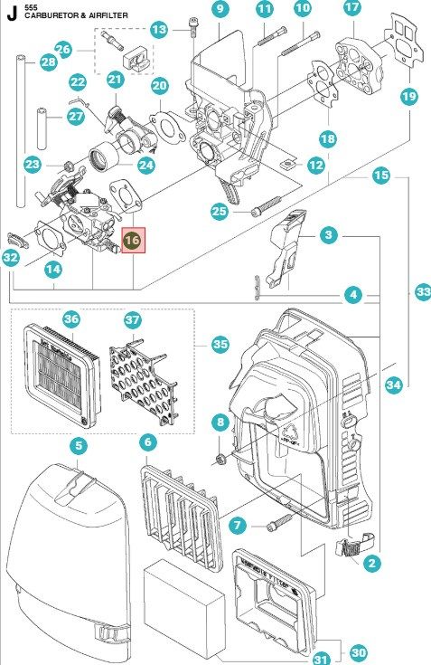 Pakning 510043701 5100437-01