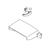 Ladebakkesæt Ladestation 5100597-04 Ladebakkesæt Ladestation 5100597-04