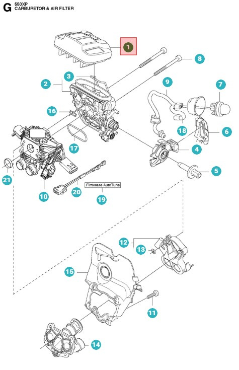 Luftfilter 550Xp/Xpg/545 5226754-04