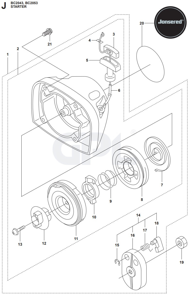 Recoil Starter Ass Y 5231042-01