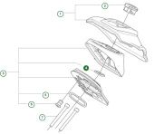 Forsegling af luftfilterhalvdelen! Forsegling af luftfilterhalvdelen!