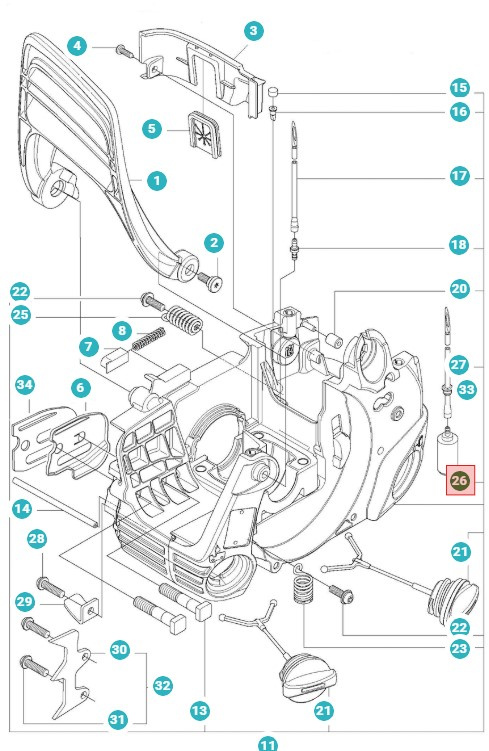 Brændstoffilter 5300956-46