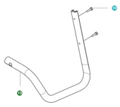 Ramme Assy venstre kofanger Ramme Assy venstre kofanger