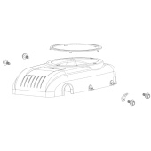 Ventilatordækselsæt Ventilatordækselsæt