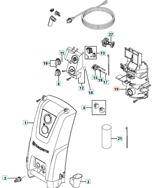 Skærm Motor Skærm Front Sp