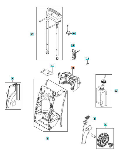 Chassis Chassis Tilbehør Stor