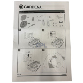 Terrænhjulsæt Gardena Sileno Terrænhjulsæt Gardena Sileno