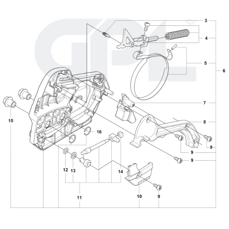 Koblingsdæksel 564XPG