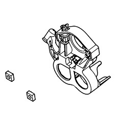 Flange Karburator Enhed