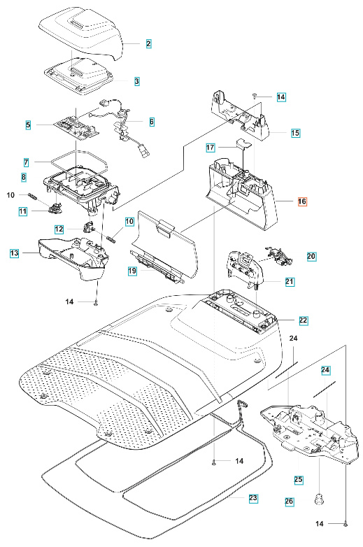 Ladestationstårn Automower Nera