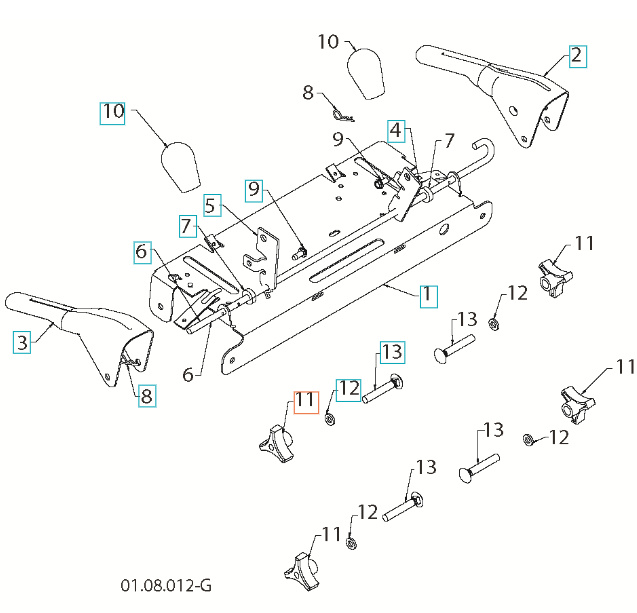 Vingemøtrik 5321788-99