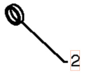 Afstandsskive 5321877-94 Afstandsskive 5321877-94