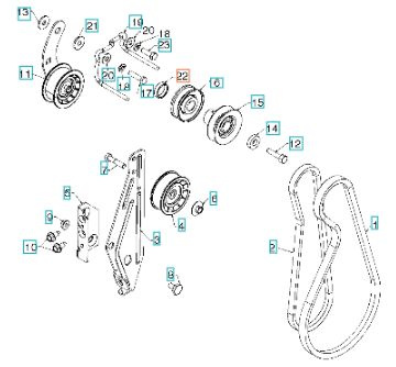 Afstandsskive 5324094-75