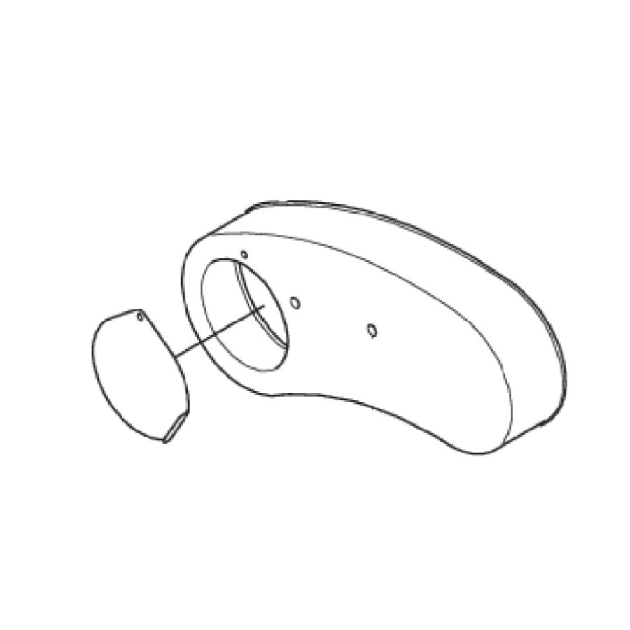 Kædeskærmdæksel