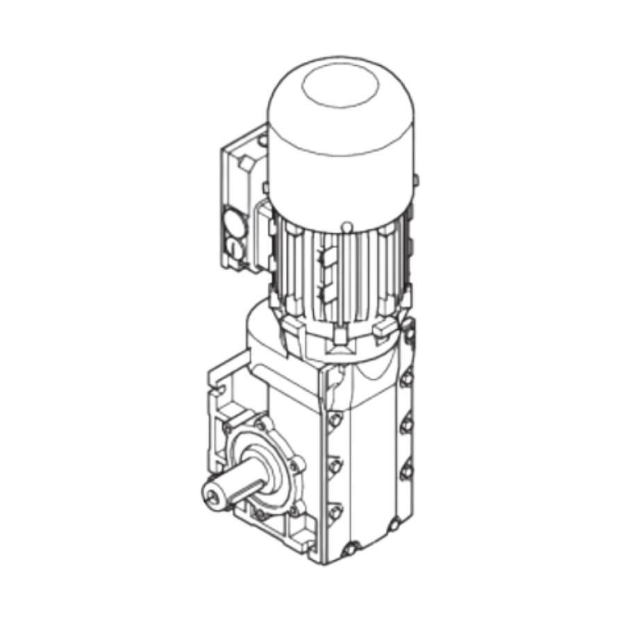 Drivmotor 1,1 kW 120Hz med G50