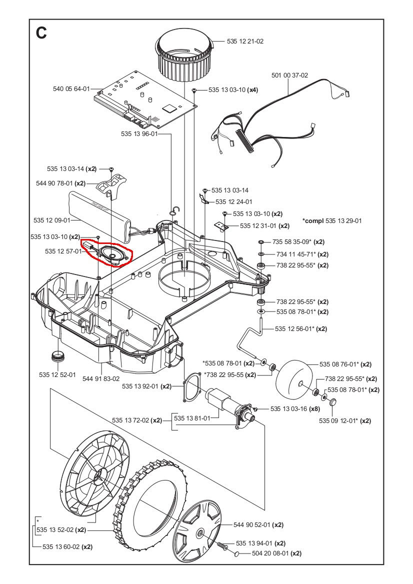Højttaler 5351257-01