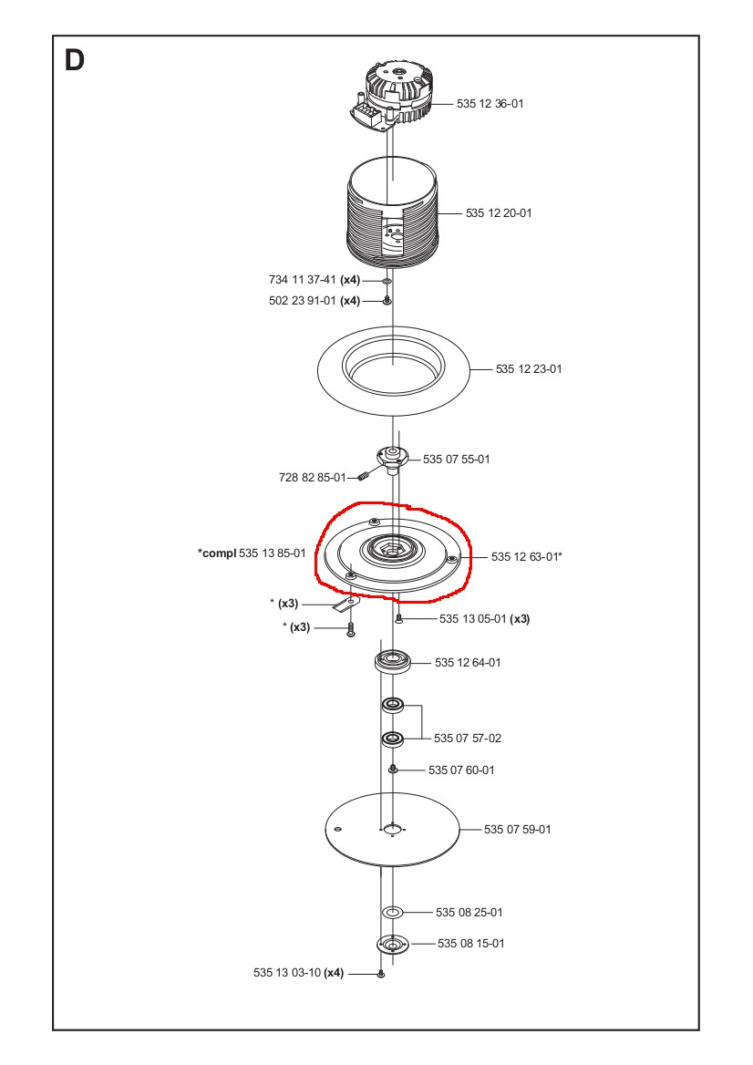 Knivtæller 210C, 220AC, 230ACX, Solar, R160