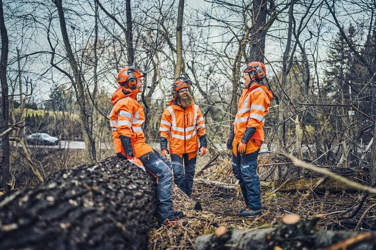 Høreværn Husqvarna X-COM Active, til montering på hjelm