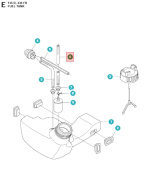 Brændstofslange 537052301 5370523-01 Brændstofslange 537052301 5370523-01