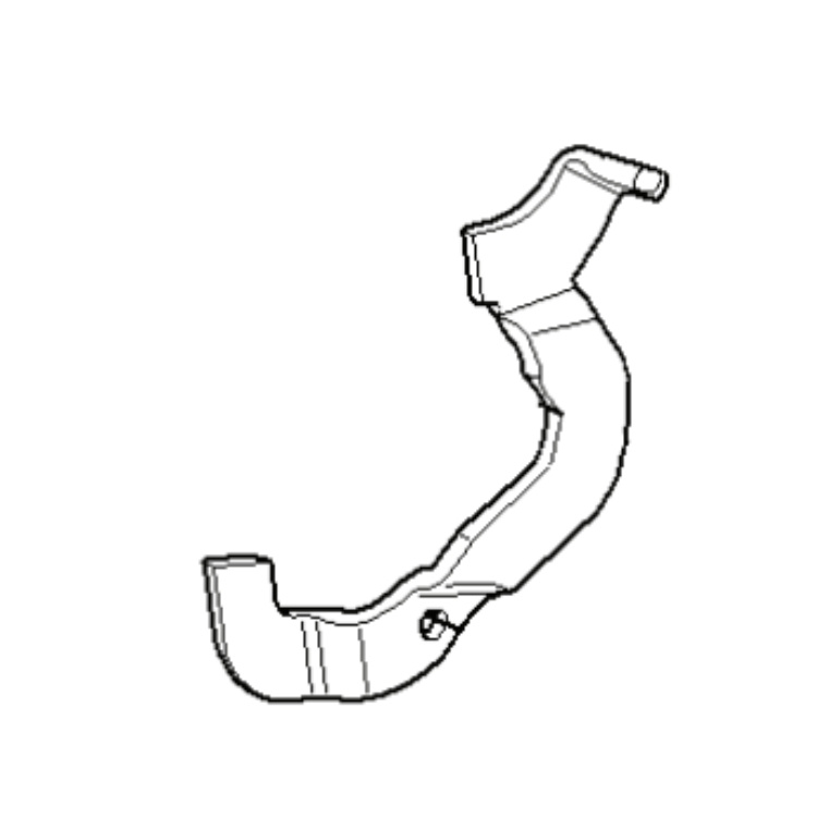 Håndtagsplade 537057901 5370579-01