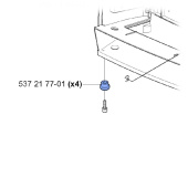 Fodstøtte 5372177-01 Fodstøtte 5372177-01