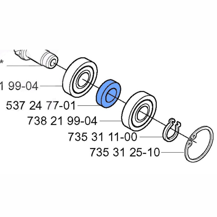 Afstandsærm 5372477-01