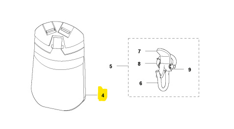 Hoftepude 537275901 5372759-01