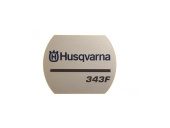 Mærkatstarter Husqvarna 343F Mærkatstarter Husqvarna 343F