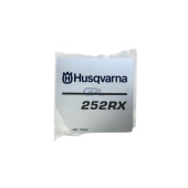 Mærkatstarter Husqvarna 252RX Mærkatstarter Husqvarna 252RX