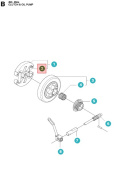 Koblingsfjeder 340353/440462/545/550 5373591-01 Koblingsfjeder 340353/440462/545/550 5373591-01